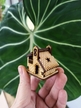 DOMEK las w słoiku ogród szkle 3D chatka sklejki kwiaciarnia dekoracja drewniana miniaturka miniaturowe dekoracje (3)