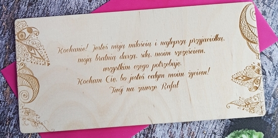 KARTKA DREWNIANA wyznanie miłości oświadczyny zaręczyny pomysł na randkę randka (3)