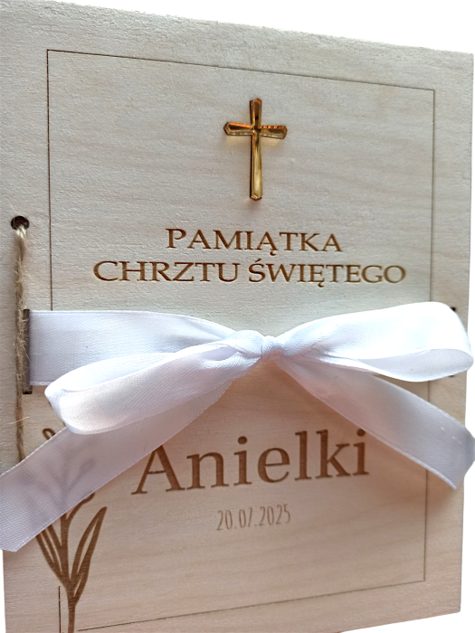 Chrzest Święty ŻYCZENIA na chrzciny pamiątka prezent z kopertą dla dziewczynki dla chłopca (2)