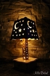 Magiczna lampka nocna GWIAZDY księżyc stojąca z szufladką (2)