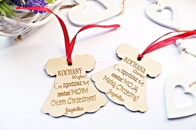 CHRZEST zaproszenie ZAWIESZKA upominek pamiątka zapytanie czy zostaniesz moją chrzestną chrzestnym (1)