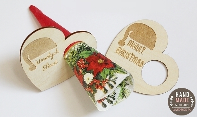 Serwetnik pierścień serwetki obrączki ŚWIĘTA xmas (1)