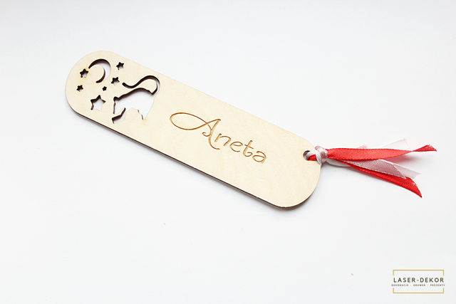 zakładka do książki MYSZ tekst grawer imię prezent upominek drewniany (6)