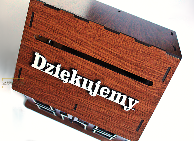 DOMEK chatka PUDEŁKO na koperty ślubne życzenia weselne RÓŻNE KOLORY (6)