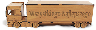 WÓDOWÓZ tir CIĘŻARÓWKA na alkohol URODZINOWY 18 30 40 50 60 70 emerytura