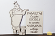  PLAKAT tablica na ścianę sentencja Z TWOIM TEKSTEM do kuchni dekoracja grawer personalizacja (2)