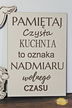 PLAKAT tablica na ścianę sentencja Z TWOIM TEKSTEM do kuchni dekoracja grawer personalizacja (4)