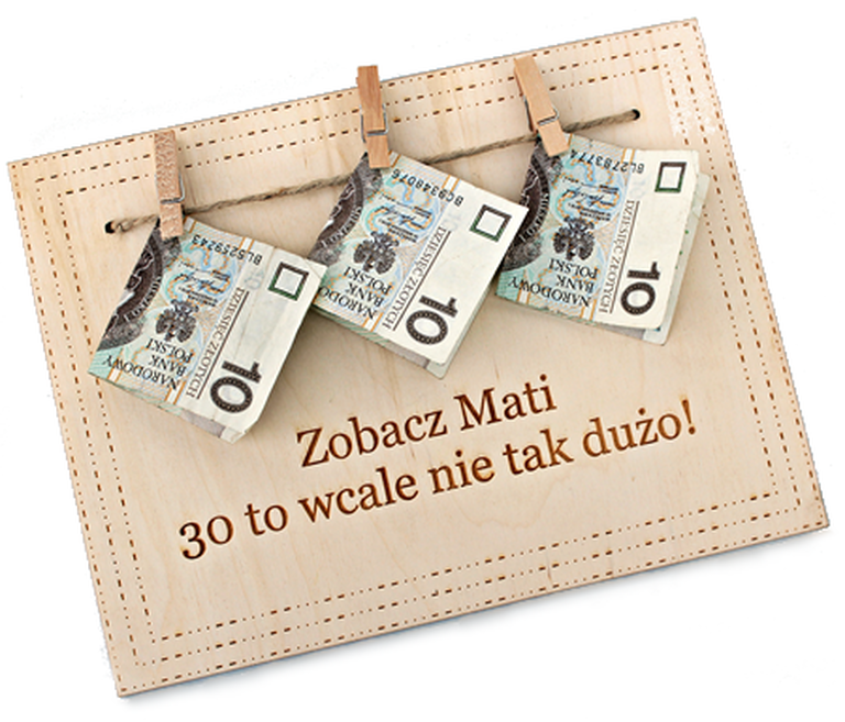  RAMKA na okrągłe urodziny 18 20 30 40 50 60 70 PREZENT banknoty wiszące życzenia tabliczka śmieszny życzenia (6)