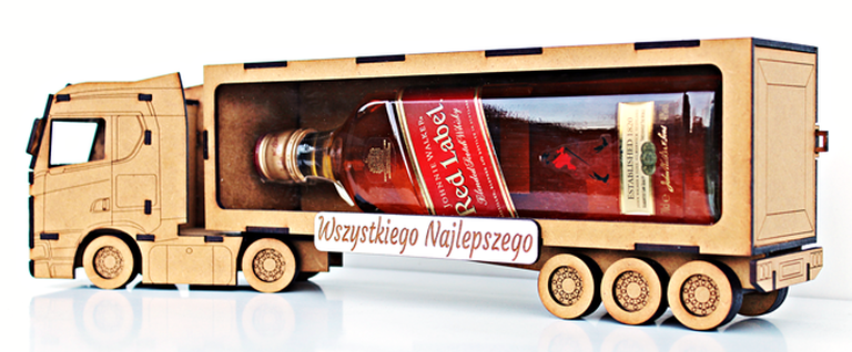  WÓDOWÓZ tir z halogenami CIĘŻARÓWKA na alkohol URODZINOWY 18 30 40 50 60 70 emerytura KAWALERSKIE (2)