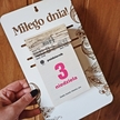 PODKŁADKA pod kalendarz zdzierak na ścianę OKŁADKA prezent dekoracja drewniana z grawerem MIŁEGO DNIA (2)