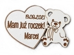 PODZIĘKOWANIA dla gości CHRZEST roczek MAGNES grawer magnesy na urodziny (1)