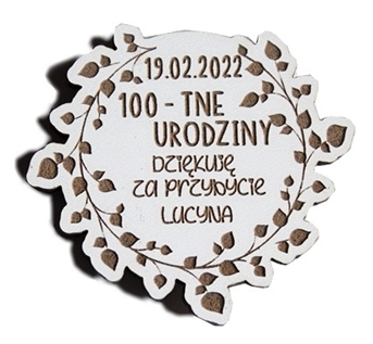 PODZIĘKOWANIA gości WESELE slub MAGNES grawer retro urodziny 18 30 40 50 60 (1)