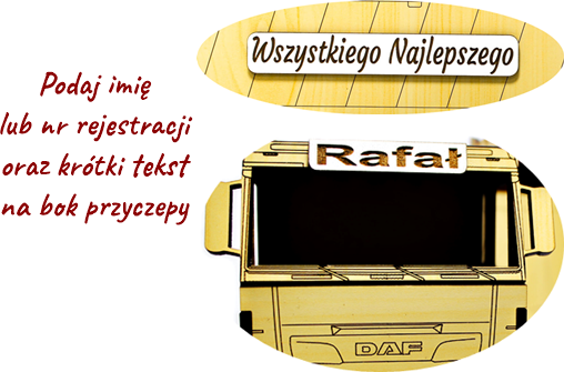 biały WÓDOWÓZ tir CIĘŻARÓWKA na alkohol URODZINOWY 18 30 40 50 60 70 emerytura KAWALERSKIE party (7)
