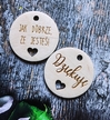 TWÓJ TEKST Zawieszka dwustronna podziękowanie za zakupy rękodzieło handmade drewniana (3)